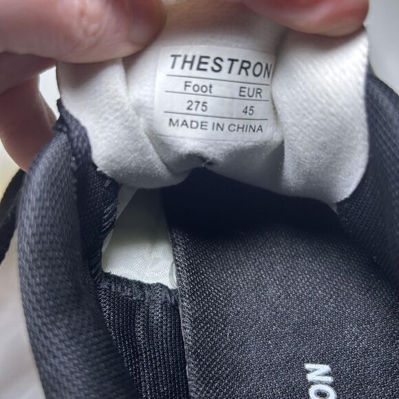 Thestron Track Spikes Shoes Men's Size 11 Silver Holographic Sprint Racing NWOB - Picture 8 of 13